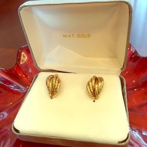 14 KT Gold Earrings
